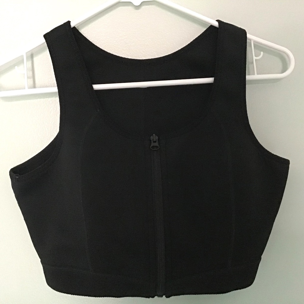 Neoprene Vest Women’s Cropped with Front Zipper Size Large